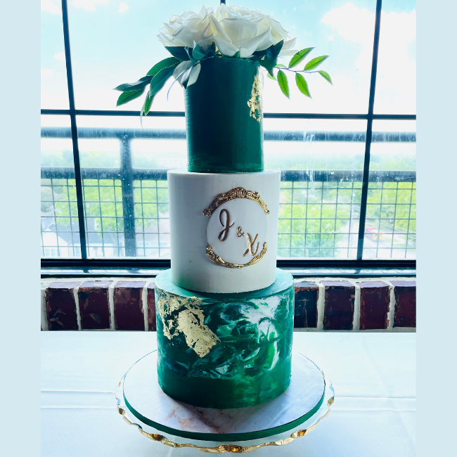 Wedding Cake green